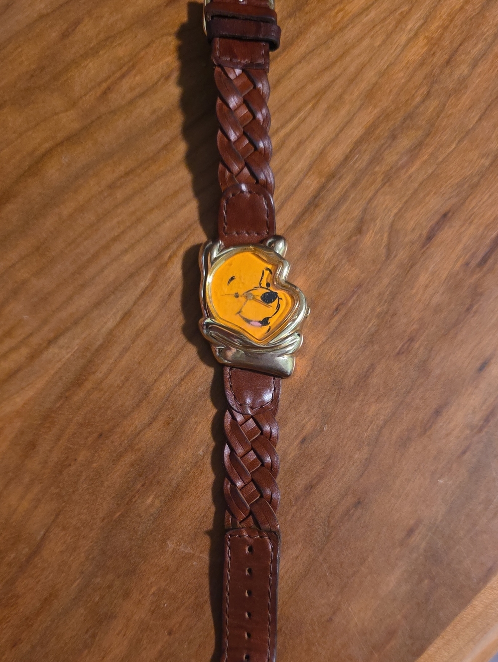 Winnie The Pooh Timex Leather Wristwatch